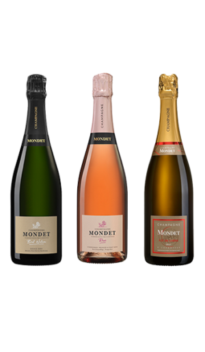 3er – Champagne Mondet Paket